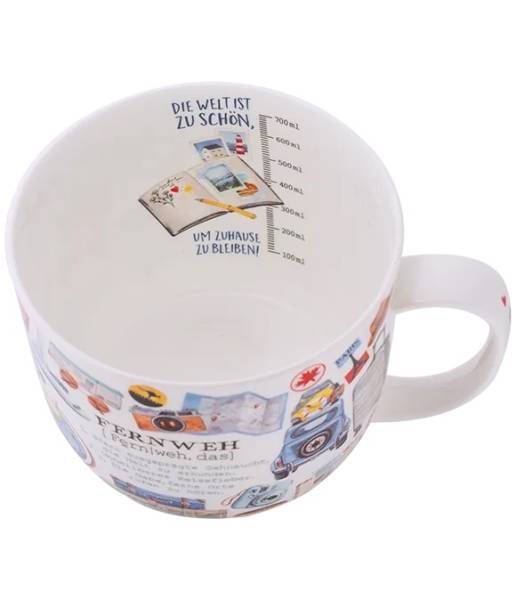 Becher 700 ml Fernweh