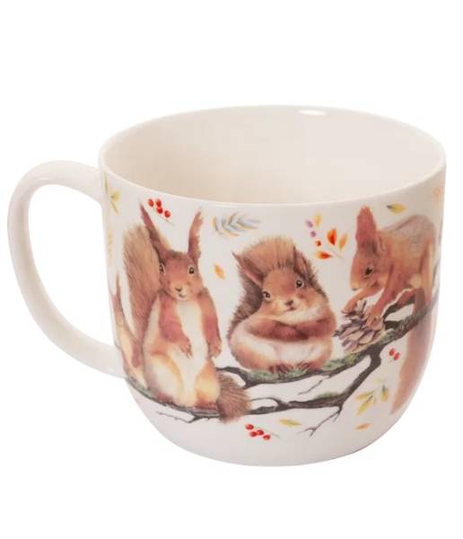 Becher 700 ml Eichhörnchenbande
