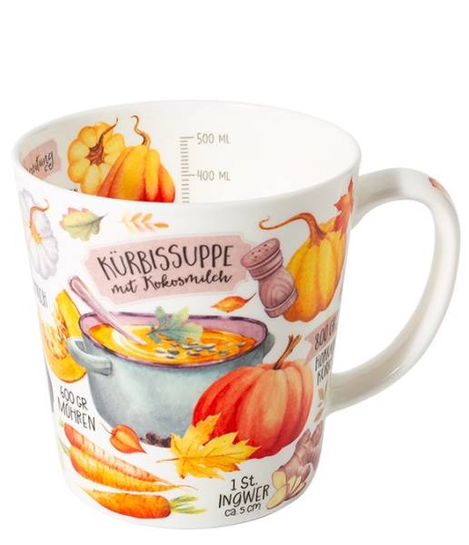 Becher 500 ml Kürbisgenuss