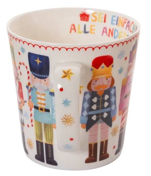 Becher 500 ml Nussknackerfreunde