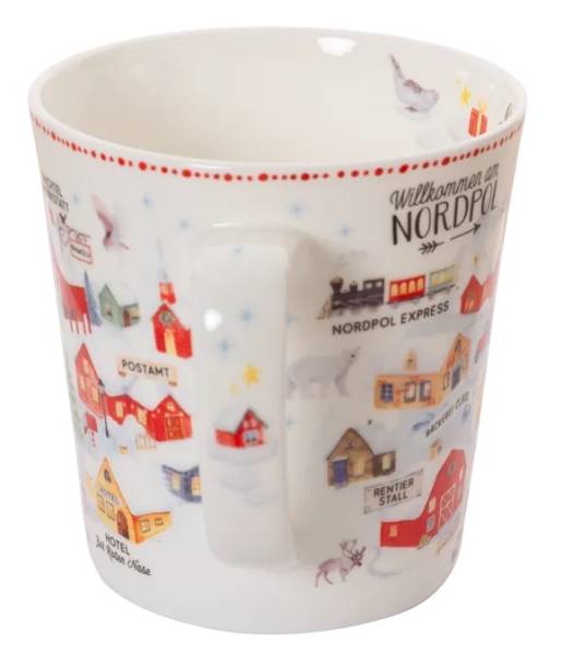 Becher 500 ml Grüße vom Nordpol