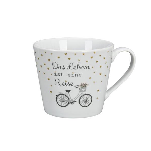 Tasse DAS LEBEN IST EINE REISE