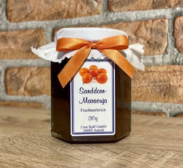 Sanddorn - Maracuja Fruchtaufstrich 210g