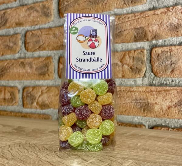 Saure Strandbälle 130g