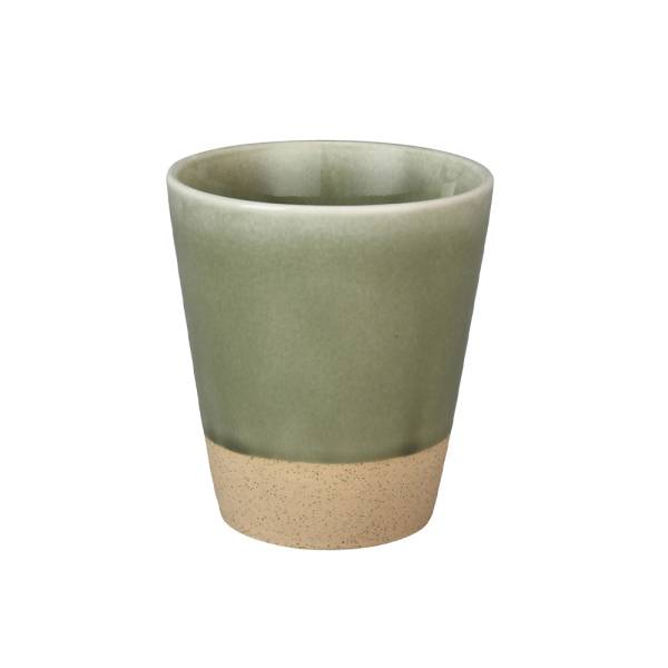 REACTIVE GLAZES MUG GREEN Becher