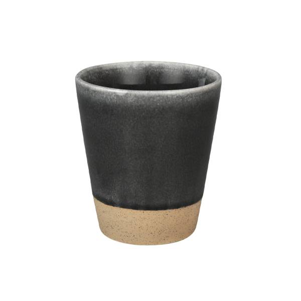 REACTIVE GLAZES MUG CHARCOAL Becher