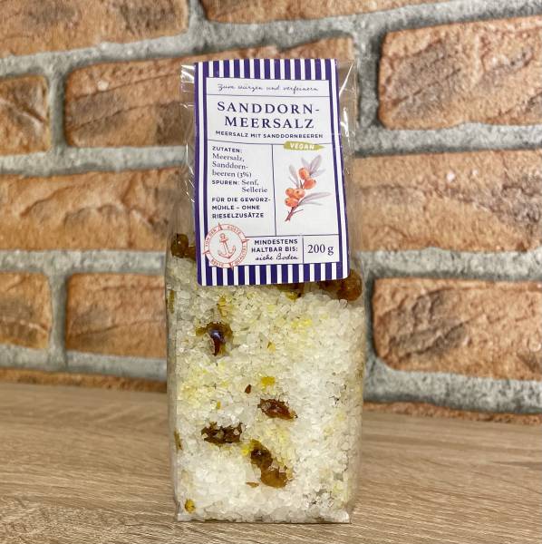 Sanddorn-Meersalz 200g
