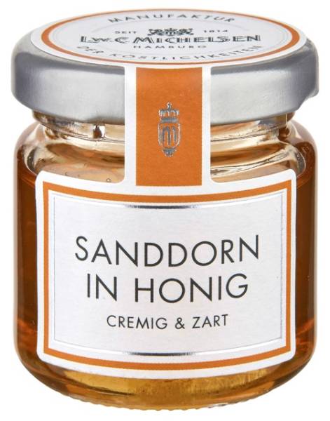 Sanddorn-Honig Mini 50g cremig und zart im Glas