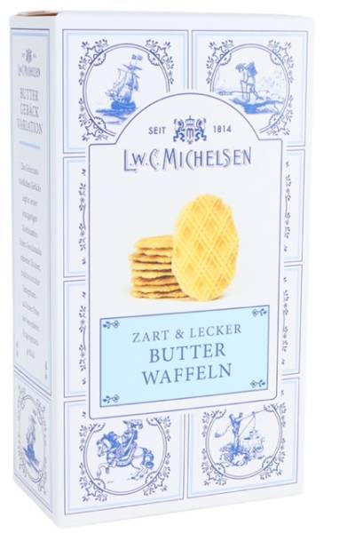 Zarte Butterwaffeln mit feinem Buttergeschmack