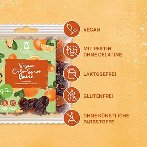 Vegane Cola-Spezi Bären 150g