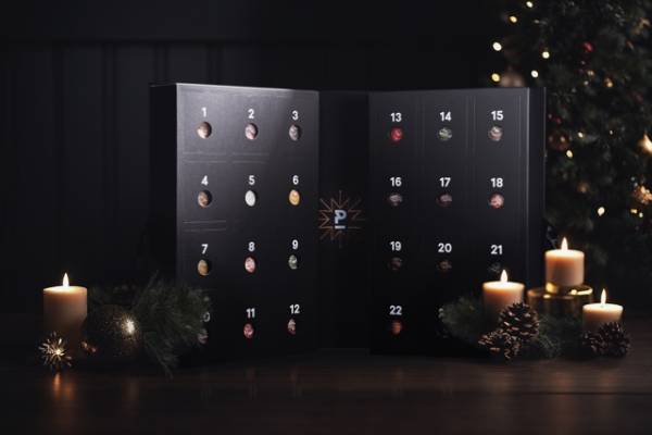P-Stash Nuss Adventskalender 2026 mit 24 Nuss- und Schokoladenkreationen