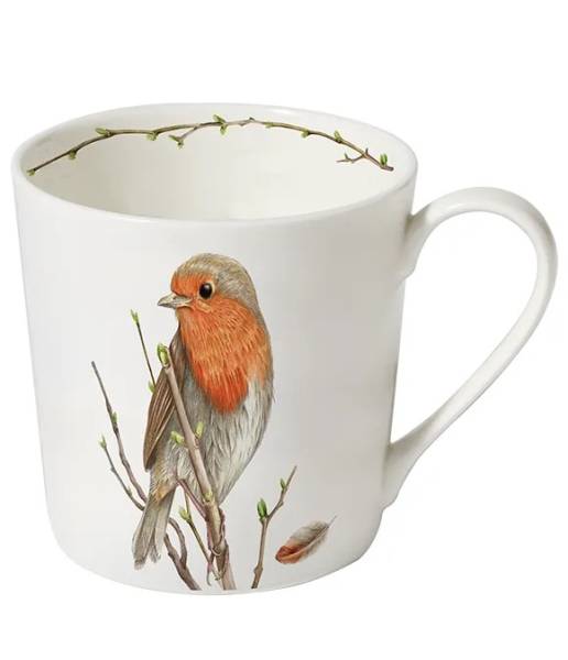 Becher 400 ml Rotkehlchen