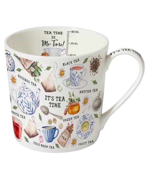 Becher 400 ml Tea Lover aus Fine Bone China