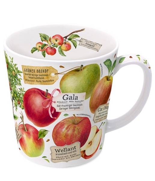 Becher 500 ml Apfelwissen – Tasse aus Fine Bone China