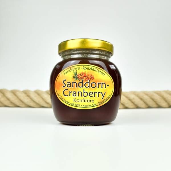 Sanddorn-Cranberry Konfitüre 225 g