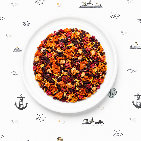 Sanddorn-Himbeer Früchtetee 100g