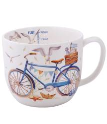 Becher 700 ml Fahrrad am Meer