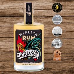 Warlich Rum Eierlikör 0,5 ltr mit Bio-Eiern (DE-ÖKO-006)